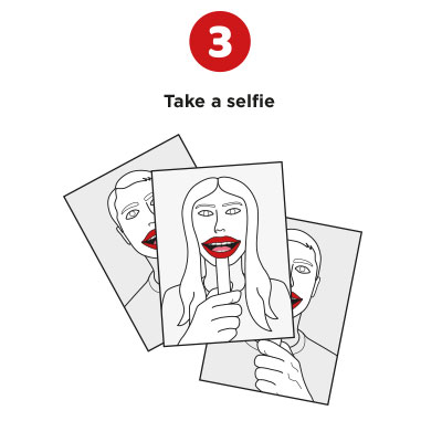 Take a selfie